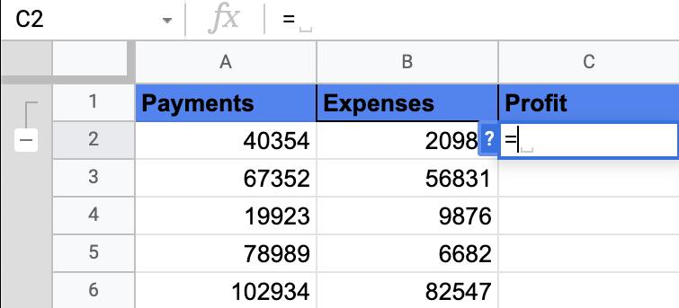 how-to-subtract-in-google-sheets-2-simplest-ways